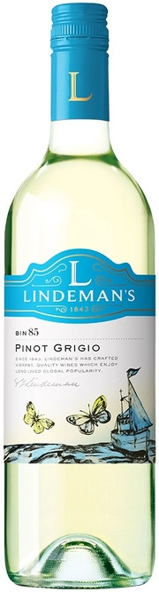Вино Lindemans Bin 85 Pinot Grigio Линдеманс Бин 85 Пино Гриджио  2020 750 мл