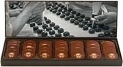 Шоколадные медадьоны  Michel Cluizel Discs Dark Chocolate de Plantation  70 pieces Мишель Клюизель, Медальоны из темного плантационного шоколада  70 штук  240г