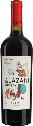 Вино  Kakhetia Alazani  Winery  Saperavi    2018  750  мл