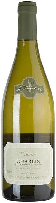 Вино Chablis АОС La Pierrelee Ла Шаблизьен Шабли Ля Пьерреле 2016 750 мл