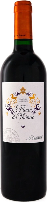 Вино "Fleur de Thenac"  Rouge  Bergerac AOC   2015 750 мл