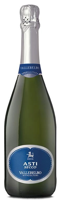 Игристое вино  Vallebelbo Asti Secco    750 мл