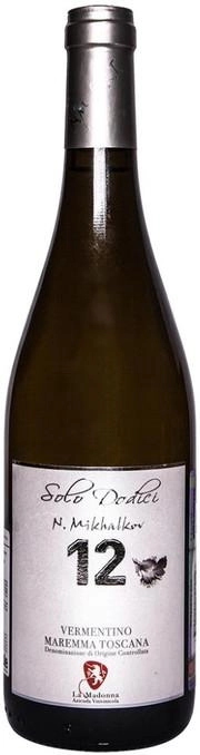 Вино La Madonna 12 Solo Dodici Maremma Toscana DOC Ла Мадонна 12 Соло Додичи 2015 750 мл