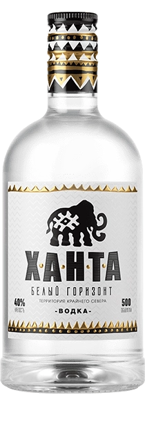 Водка  Ханта Белый Горизонт   500 мл