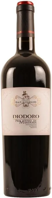 Вино Cantine San Giorgio Diodoro Primitivo di Manduria DOP Кантина Сан Джорджио Диодоро Примитиво ди Мандурия 2011 750 мл