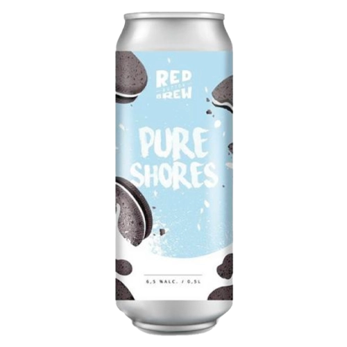 Пиво  Red Button Brewery Pure Shores   Рэд Баттон  Пьюэ Шорс  ж/б 500 мл
