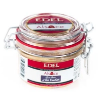 Печень гусиная цельная  "EDEL"  Эдель  стекло 120 гр