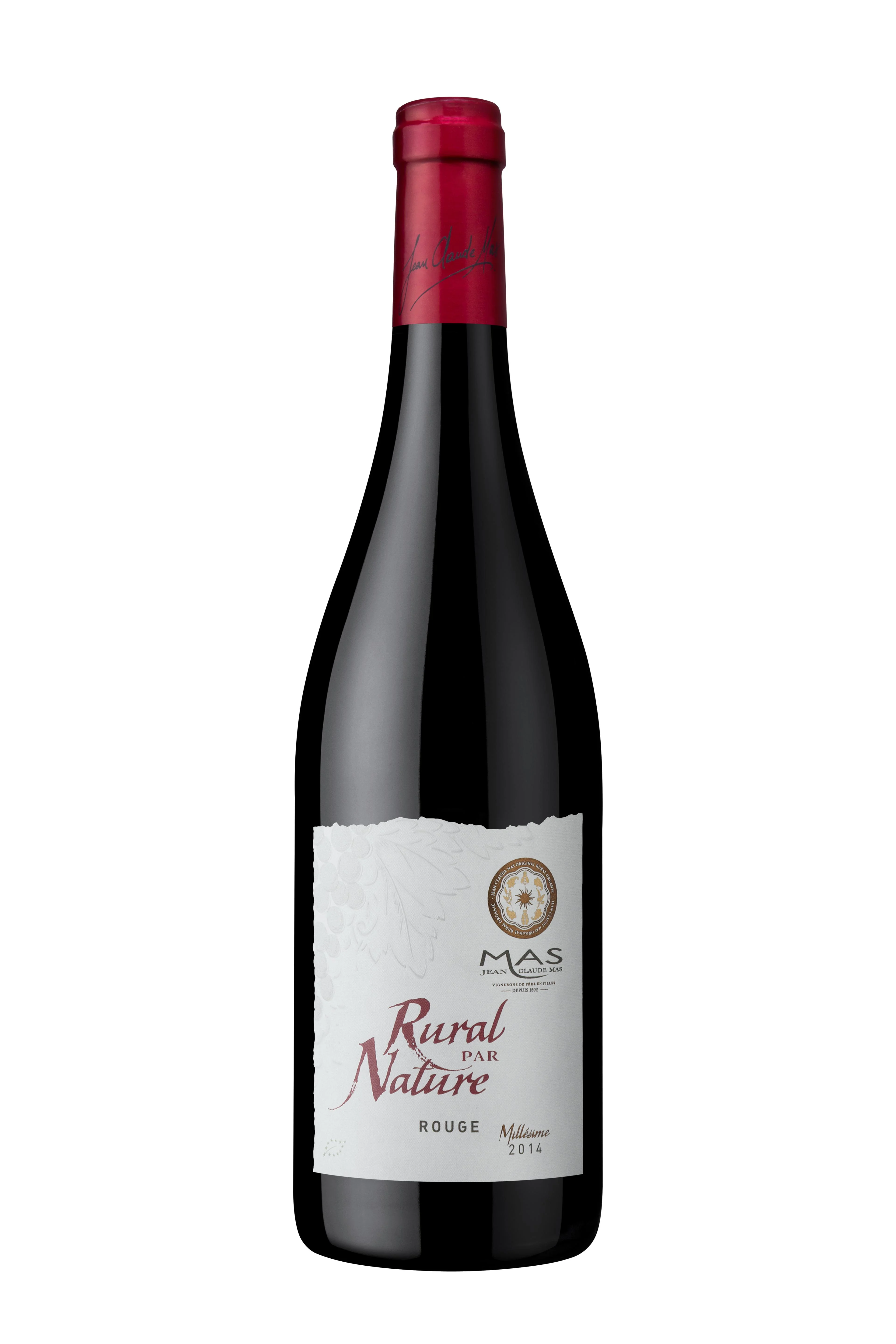 Вино  Jean-Claude Mas Organic Wines Rural par Nature Rouge   Bio  Жан Клод  Мас Органик Вайнс Рурал пар Натур  Руж  БИО  750 мл