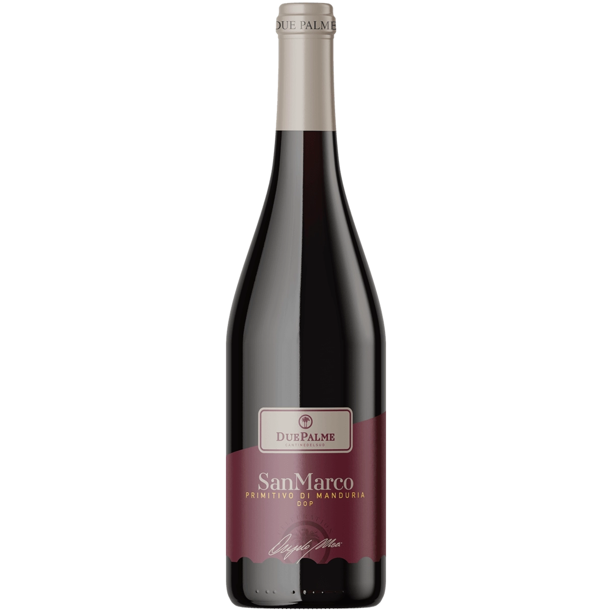 Вино Cantine Due Palme  San Marco Primitivo di Manduria   2021  750 мл  14%