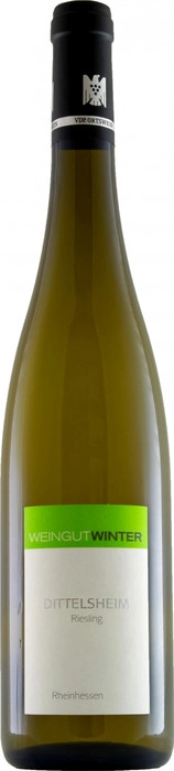 Вино  Weingut Winter  Dittelsheim  Riesling  Rheinhessen   2016  750 мл