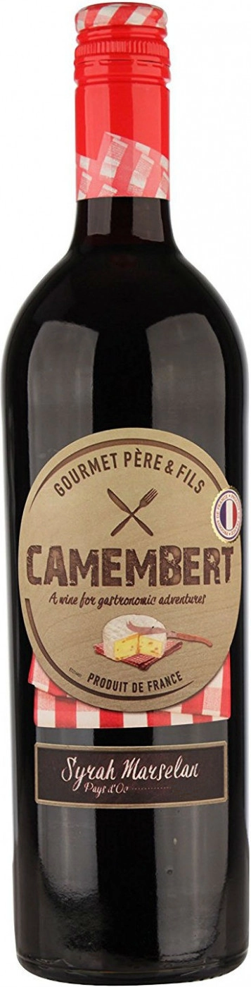 Вино Gourmet Pere & Fils Camembert Syrah-Marselan  750 мл