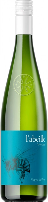Вино Vineyard Productions L'Abeille Picpoul de Pinet Languedoc AOC Лабель  Пикпуль де Пине 2019 750 мл