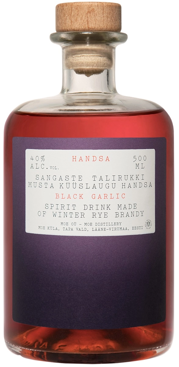 Самогон Handsa  Black Garlic   Хандса  Черный Чеснок 500 мл