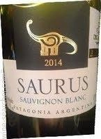 Вино Sauvignon Blanc Saurus Patagonia Familia Schroeder Саурус Патагония Совиньон Блан 2016 750 мл