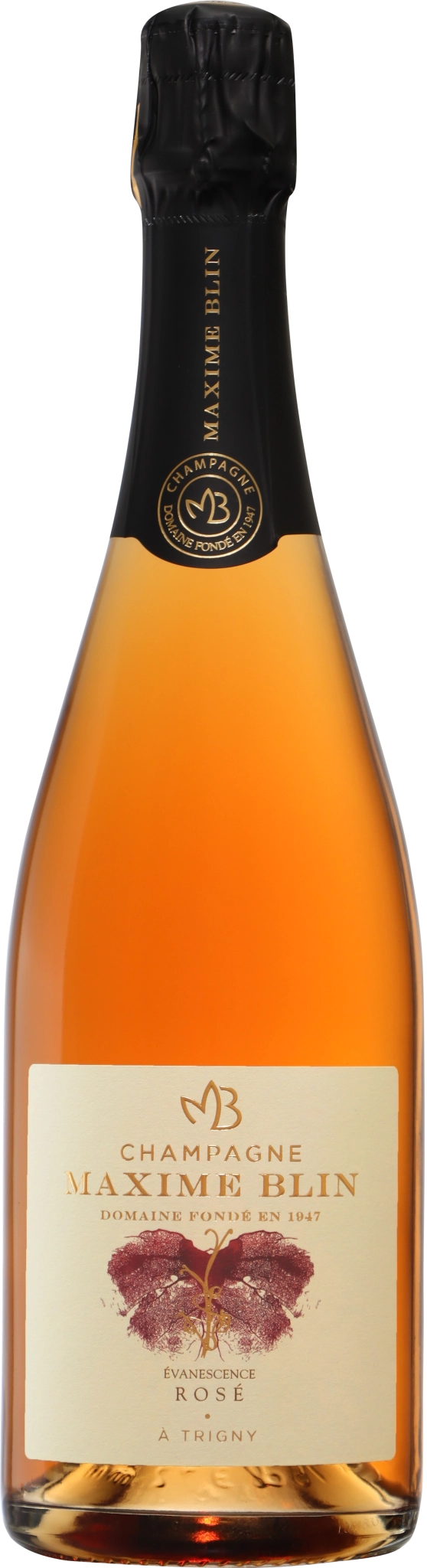 Шампанское  Maxime Blin Evanescence Rose Brut   2018 750 мл 12%