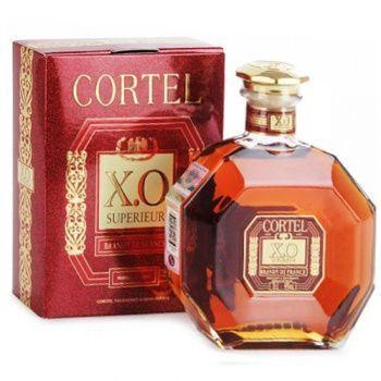 Бренди Cortel XO Superior, Кортель XO Супериор 0.7 40% подарочная упаковка