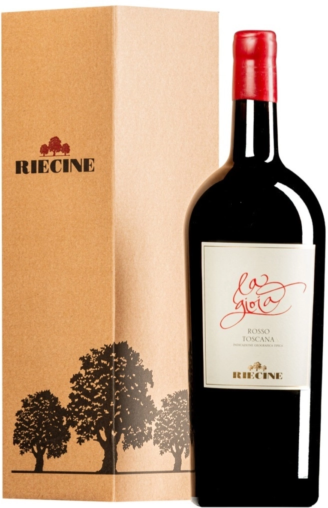 Вино Riecine La Gioia Toscana IGT  gift box  2019  750 мл