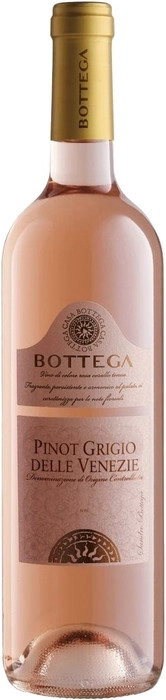 Вино Distilleria Bottega Pinot Grigio Rose delle Venezie   2019 750 мл