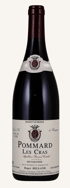 Вино  Roger Belland   Les Cras Pommard  2017 3000  мл