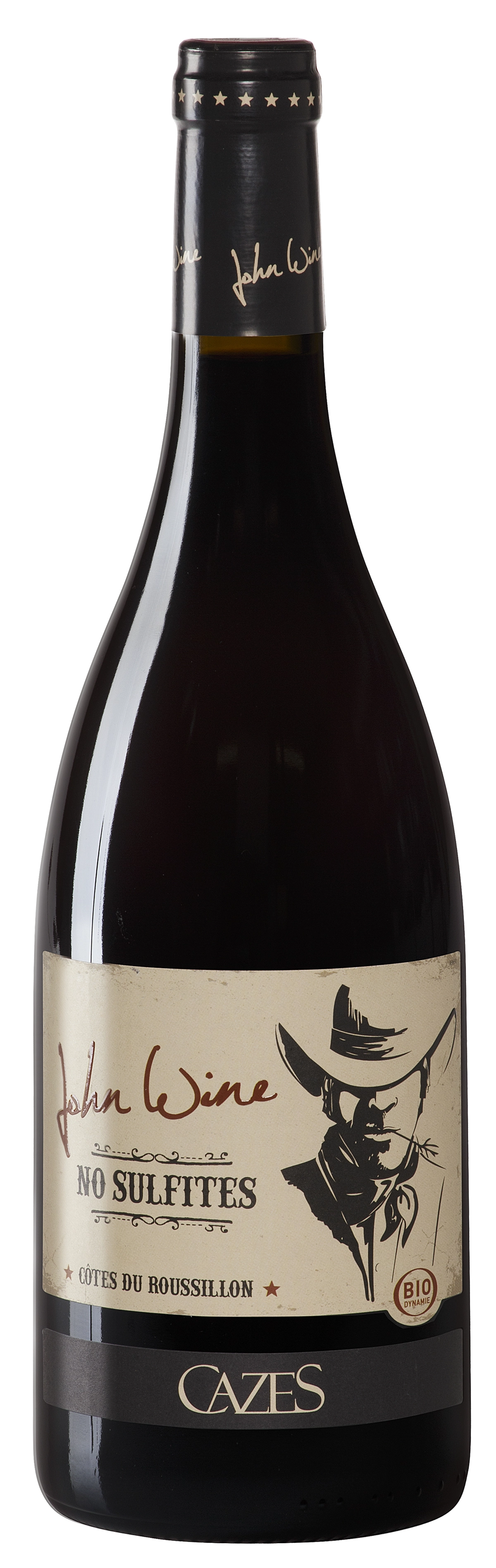 Вино  Domaine Cazes   John Wine  Домен Каз  Джон Вайн  2018  750 мл