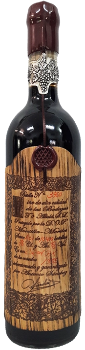 Вино ликерное сладкое Montilla-Moriles DO Don PX Convento Seleccion  1931 750 мл