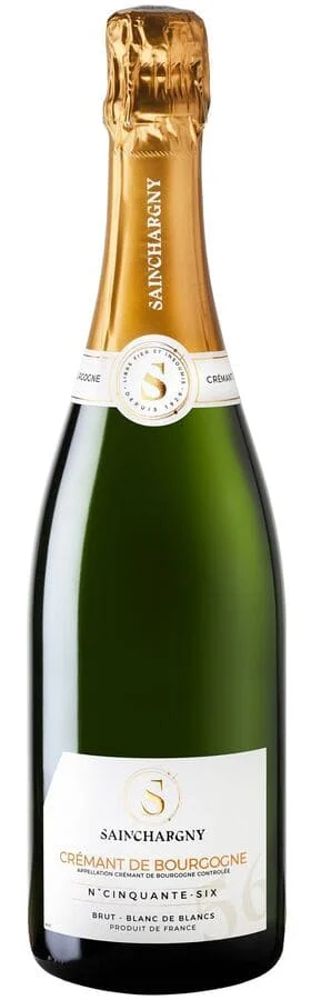 Игристое вино Sainchargny  56 Cremant de Bourgogne AOC Blanc de Blancs Brut  375 мл  11,5%