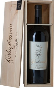 Вино Pian delle Vigne  Vignaferrovia  Riserva  Brunello di Montalcino DOCG  wooden box  Пиан делле Винье  Виньяферровиа  Ризерва в деревянной коробке 2013 1500 мл