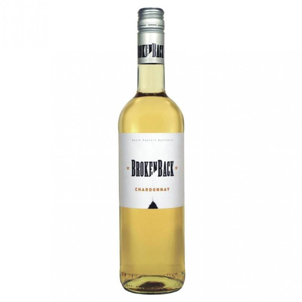 Вино  Broken Bek Chardonnay Брокен Бэк Шардоне 2018 750 мл
