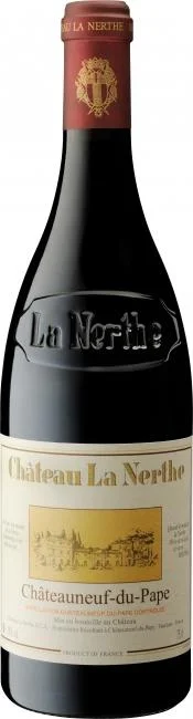 Вино Chateau la Nerthe Chateauneuf-du-Pape AOC Rouge Шато ля Нерт Шатонеф-дю-Пап Руж 2015 750 мл