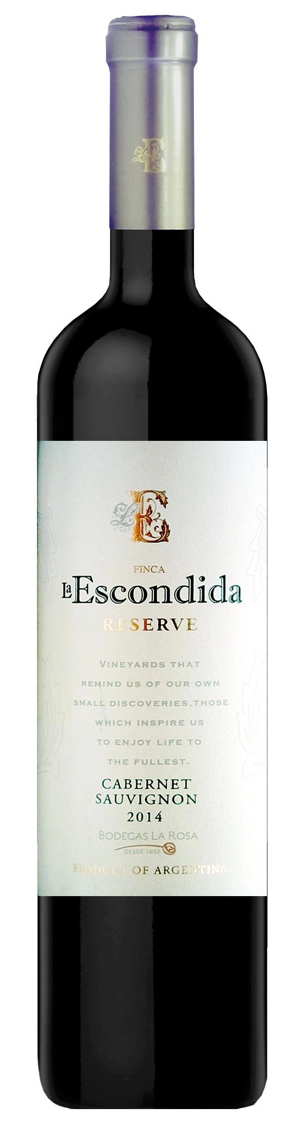 Вино Grupo Peñaflor  FINCA La ESCONDIDA CABERNET SAUVIGNON RESERVE  0,75л.