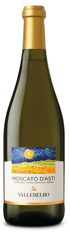 Игристое вино  Vallebelbo  Moscato d'Asti    750 мл