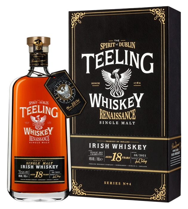 Виски  Teeling Single Malt Irish Whiskey 18 Years Renaissance Series №4  700 мл