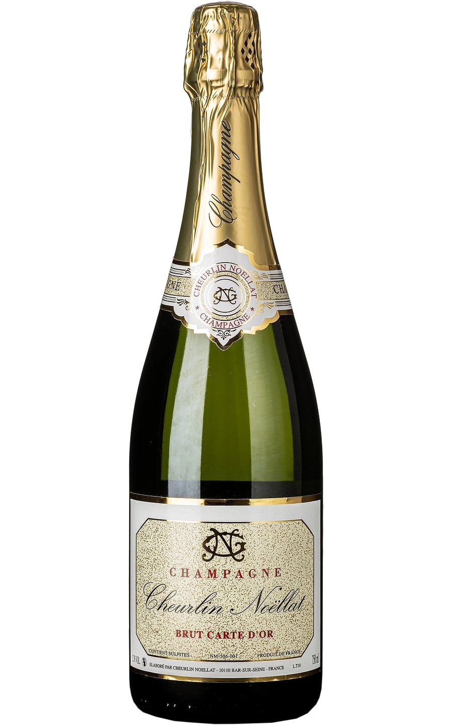 Шампанское Maxime Cheurlin Noellat Brut Carte d'Or Champagne AOC  2021 750 мл