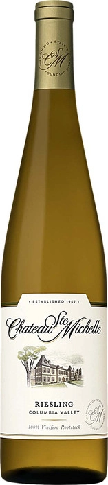 Вино Chateau Ste Michelle Riesling white semi sweet  2020  750 мл