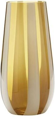 Ваза Zafferano Gessato Vaso Grande Ambra Дзафферано Джессато Ваза большая янтарная