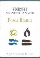 Вино Orsi Vigneto San Vito Posca Bianca Colli Bolognesi  Орси Виньето Поска Бьянка 750 мл