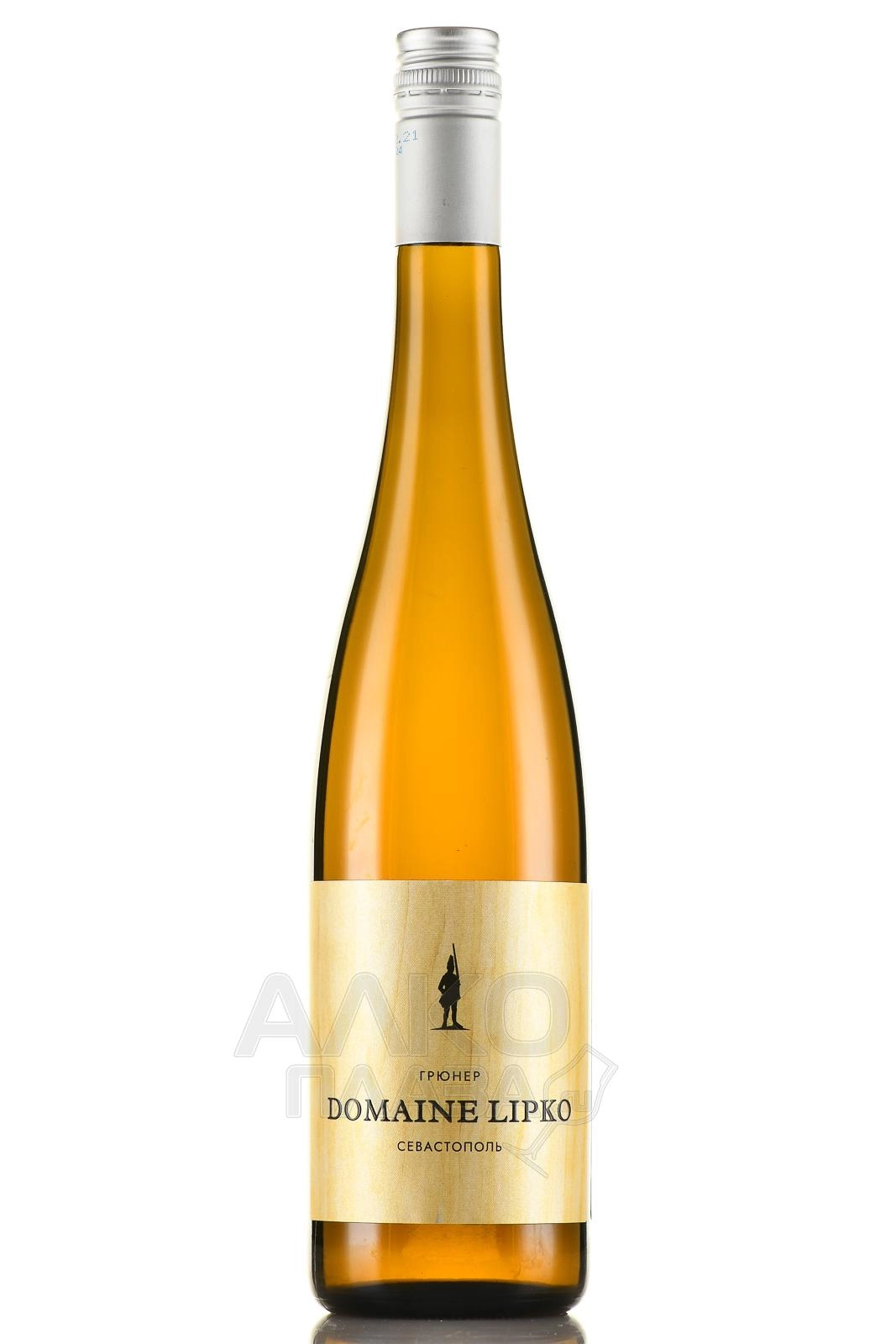 Вино   Домен Липко  Грюнер  белое сухое  2020 750 мл