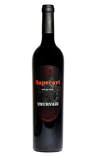 Вино  Usurvazi  Premium  Saperavi Усурвази Премиум Саперави  2015 750 мл