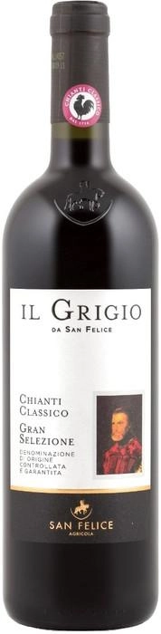 Вино San Felice Il Grigio Gran Selezione Chianti Classico DOCG Сан Феличе Иль Гриджо Гран Селеционе 2016 750 мл