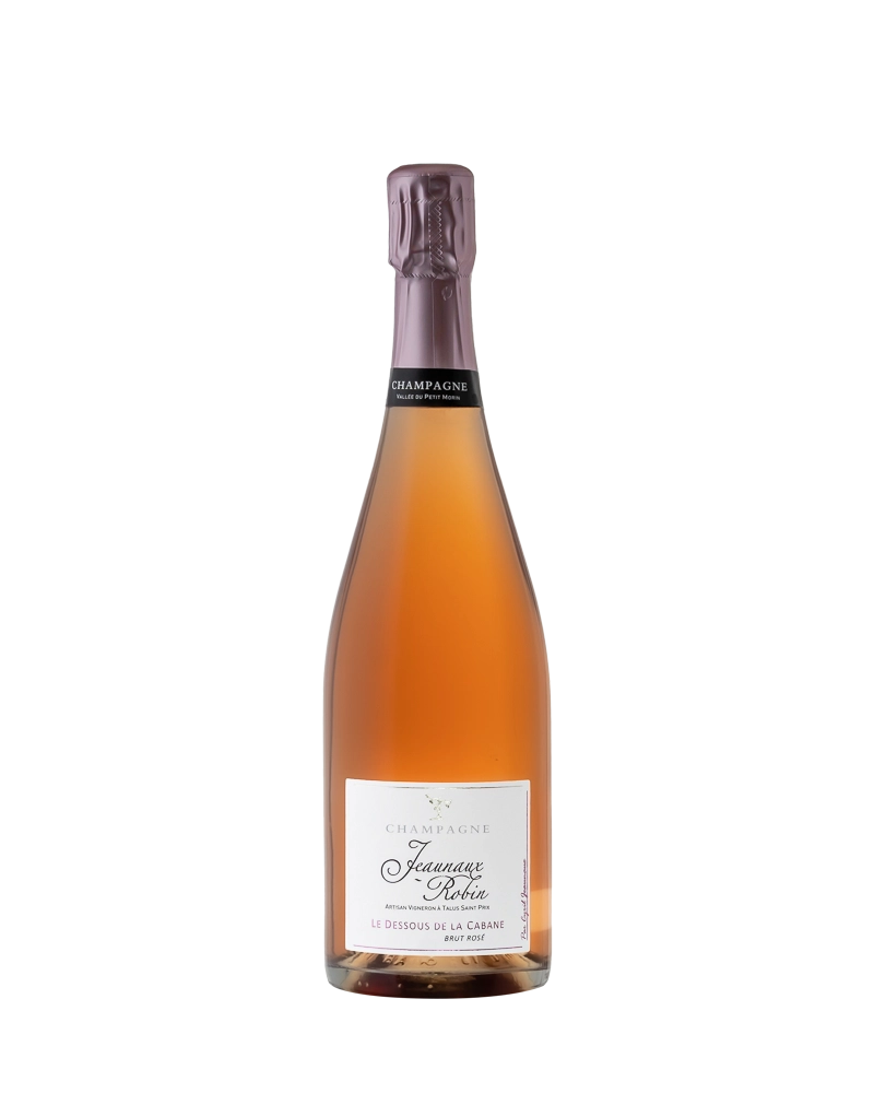 Шампанское  Jeaunaux-Robin   Le Dessous de la Cabane Brut Rose    2017  750 мл