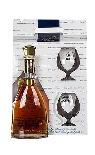 Коньяк Mane 5 Years Old   Манэ 5-летний в п/у  500 мл с 2 бокалами