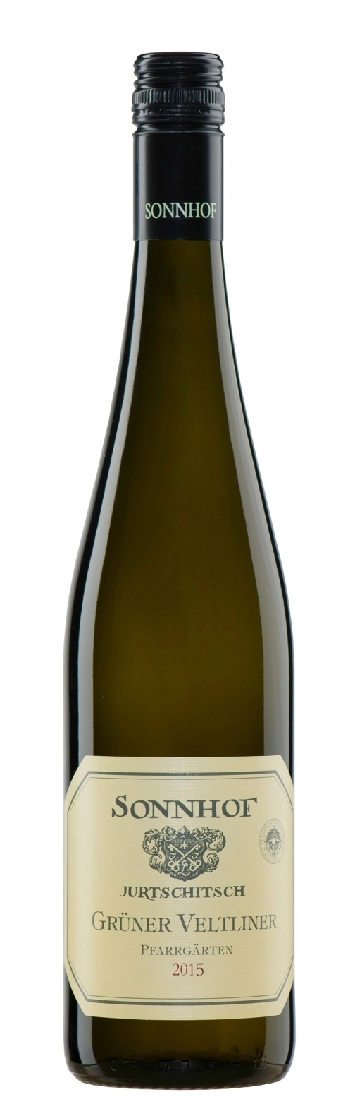 Вино SONNHOF GRUNER VELTLINER PFARRGARTEN ЗОННХОФ ГРЮНЕР ВЕЛЬТЛИНЕР ПФАРРГЕРТЕН 2015 750 мл