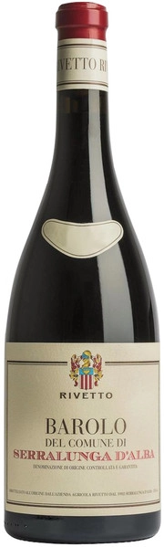 Вино Rivetto  Barolo del Comune di Serralunga d'Alba DOCG Риветто  Бароло дель Комуне ди Серралунга д'Альба  2018 750 мл