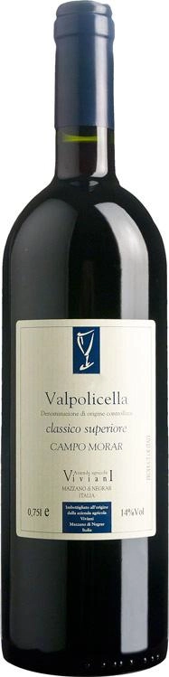 Вино Viviani Valpolicella Classico Superiore DOC Campo Morar  Вивиани Вальполичелла Классико Супериоре Кампо Морар  2016  750 мл