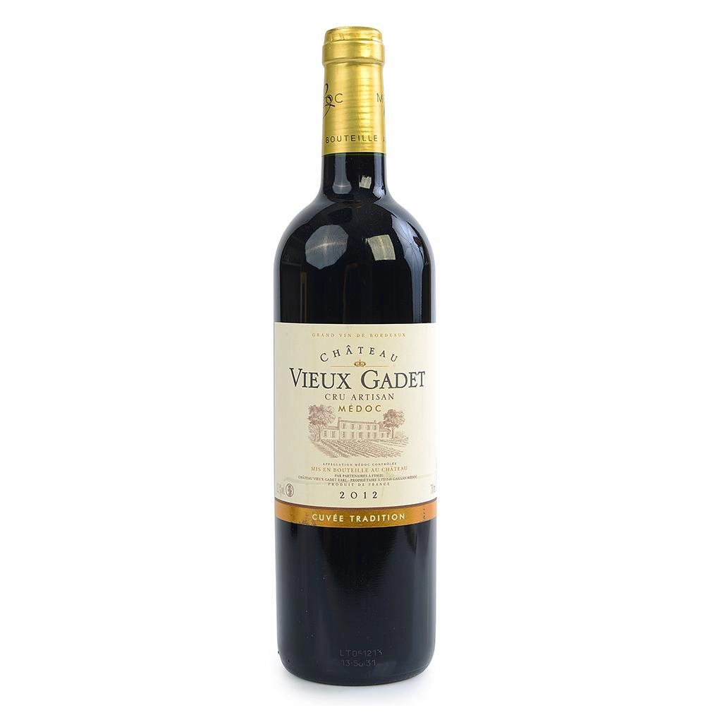 Вино Chateau Vieux Gadet  AOC Medoc Chateau La Gorce  2011 750 мл