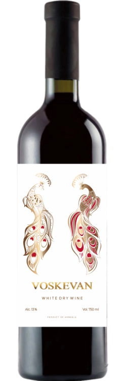 Вино Voskevan white 750  мл 13 %