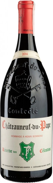 Вино Henri Bonneau  Chateauneuf du Pape  Reserves des Celestins   2015 1500 мл
