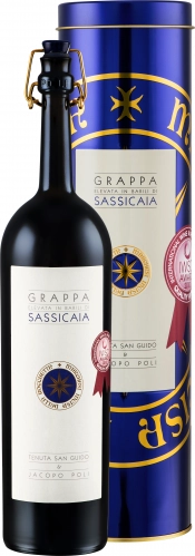 Граппа Grappa di Sassicaia in gift box  2018 500 мл
