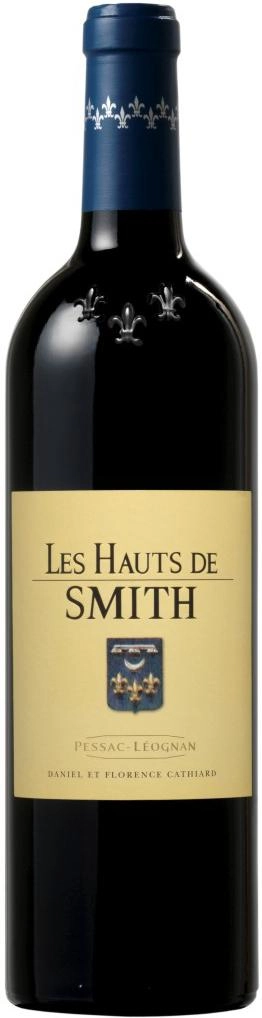 Вино Les Hauts de Smith Rouge Pessac-Leognan AOC  Лез О де Смит Руж   2014 750 мл