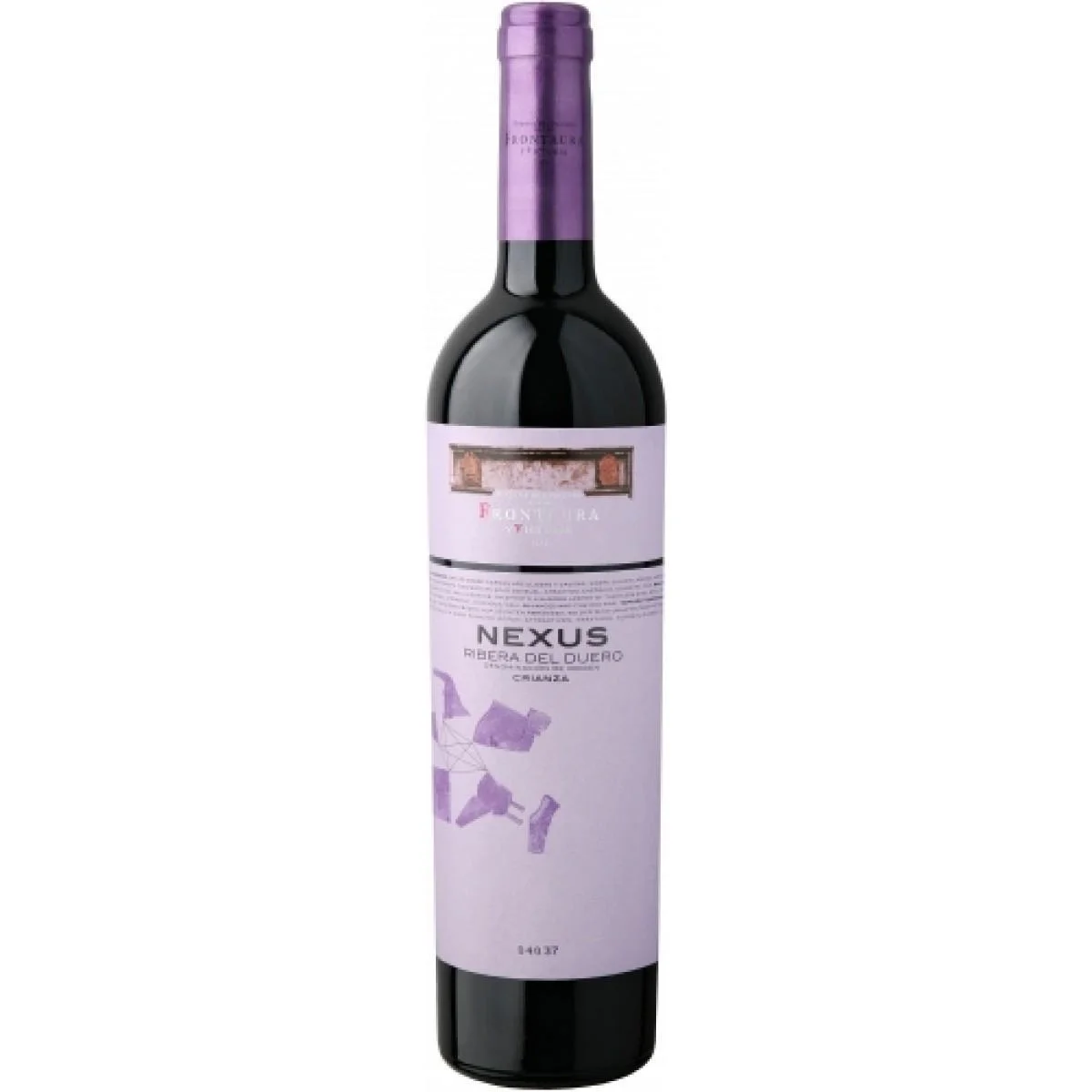 Вино Nexus Crianza, Ribera del Duero DO, Bodega del Palacio de los Frontaura Нексус Крианца, Рибера дель Дуэро DO, Бодега дель Паласио де лос Фронтаура и Виктория 2017 750 мл